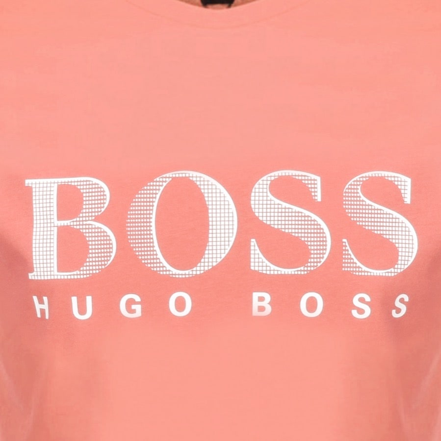 Alternative Image for ProductBOSS UV Protection Logo T Shirt Orange3
